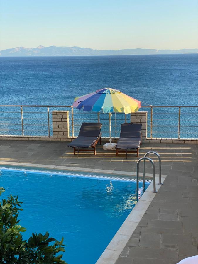Ionian Bay Rooms Qeparo Exteriör bild