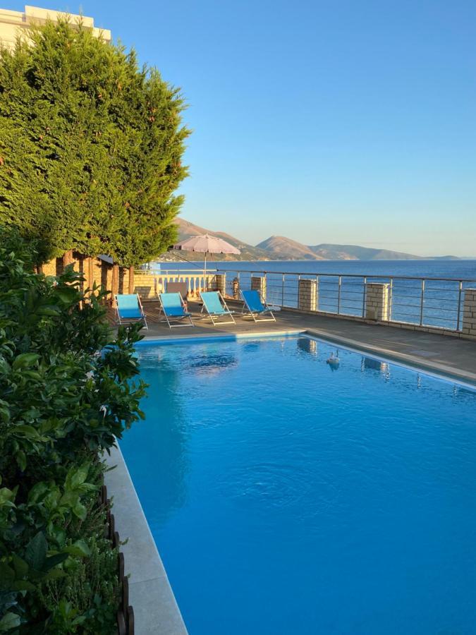 Ionian Bay Rooms Qeparo Exteriör bild