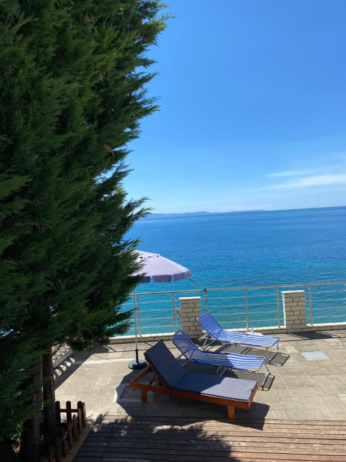 Ionian Bay Rooms Qeparo Exteriör bild